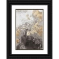 thumbnail image 1 of PI Studio 23x32 Black Ornate Wood Framed with Double Matting Museum Art Print Titled - Ocean Splash II Grey Version, 1 of 4