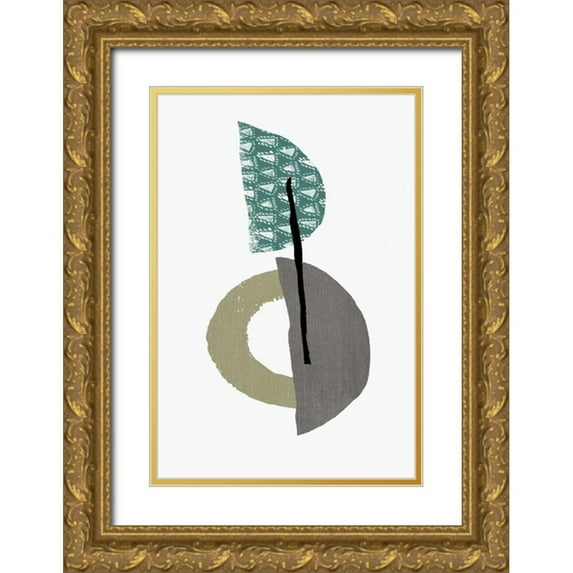 PI Studio 23x32 Gold Ornate Wood Framed with Double Matting Museum Art Print Titled - Path