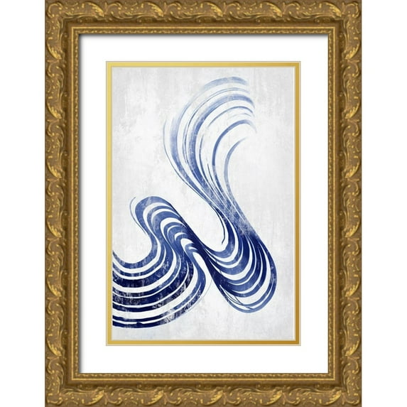 PI Studio 23x32 Gold Ornate Wood Framed with Double Matting Museum Art Print Titled - Rhumba II
