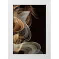 thumbnail image 1 of PI Studio 23x32 White Modern Wood Framed Museum Art Print Titled - Smokey Lines, 1 of 4