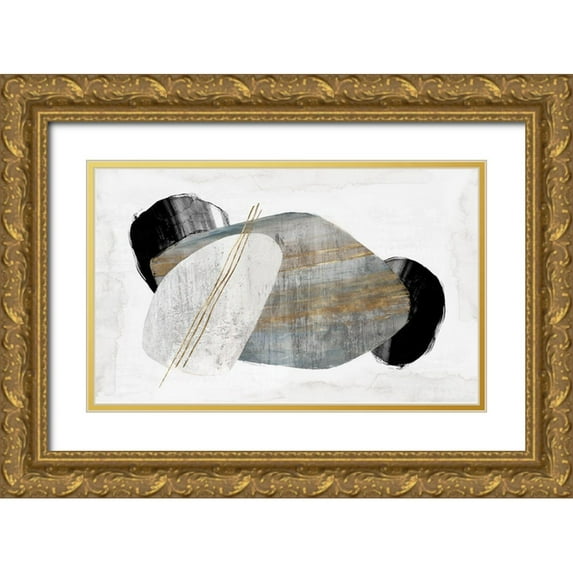 PI Studio 24x16 Gold Ornate Wood Framed with Double Matting Museum Art Print Titled - Magestic Stillness