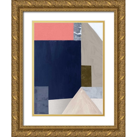 PI Studio 25x32 Gold Ornate Wood Framed with Double Matting Museum Art Print Titled - Alternative III