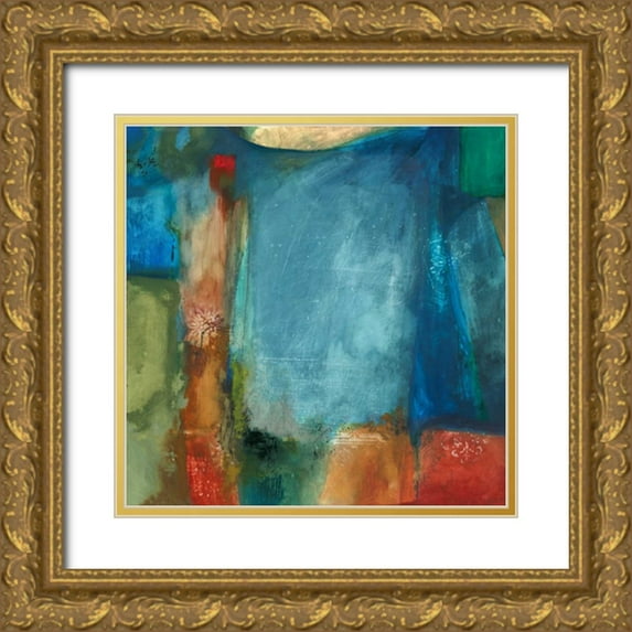 PI Studio 26x26 Gold Ornate Wood Framed with Double Matting Museum Art Print Titled - Oscar