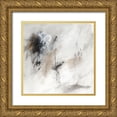 thumbnail image 1 of PI Studio  26x26 Gold Ornate Wood Framed with Double Matting Museum Art Print Titled - Sketch Lines I, 1 of 4
