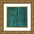 thumbnail image 1 of PI Studio 26x26 Gold Ornate Wood Framed with Double Matting Museum Art Print Titled - Tenuous I, 1 of 4