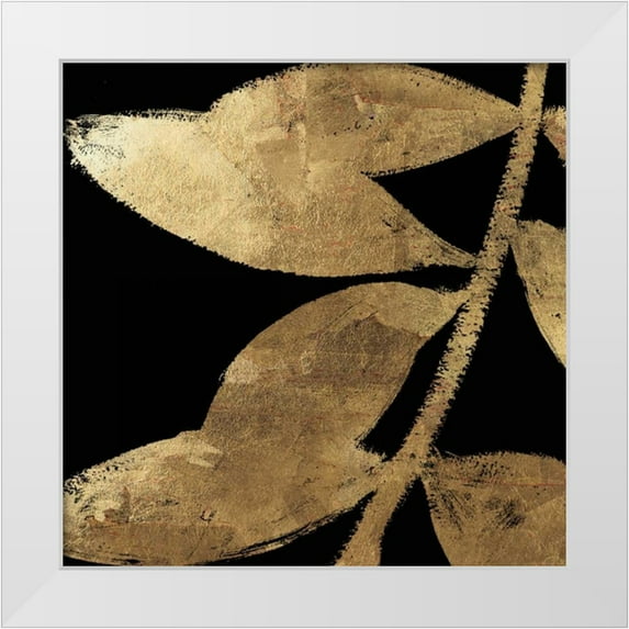PI Studio 26x26 White Modern Wood Framed Museum Art Print Titled - Gilded II