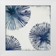 thumbnail image 1 of PI Studio 26x26 White Modern Wood Framed Museum Art Print Titled - Gold Star II - Indigo, 1 of 4