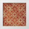 thumbnail image 1 of PI Studio 26x26 White Modern Wood Framed Museum Art Print Titled - Terra III, 1 of 4