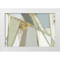 thumbnail image 1 of PI Studio  32x23 White Modern Wood Framed Museum Art Print Titled - Warm Geometric I Neutral Version, 1 of 4