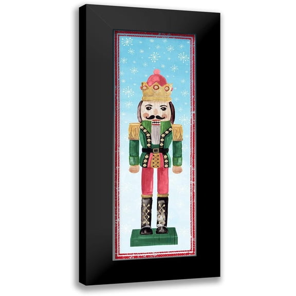 PI Studio 7x14 Black Modern Framed Museum Art Print Titled - Nutcracker II