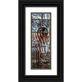 thumbnail image 1 of PI Studio 7x14 Black Ornate Wood Framed with Double Matting Museum Art Print Titled - Anonymity I, 1 of 4