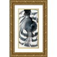 thumbnail image 1 of PI Studio 9x14 Gold Ornate Wood Framed with Double Matting Museum Art Print Titled - Intention I, 1 of 4