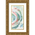 thumbnail image 1 of PI Studio 9x14 Gold Ornate Wood Framed with Double Matting Museum Art Print Titled - Pink Halo II, 1 of 4