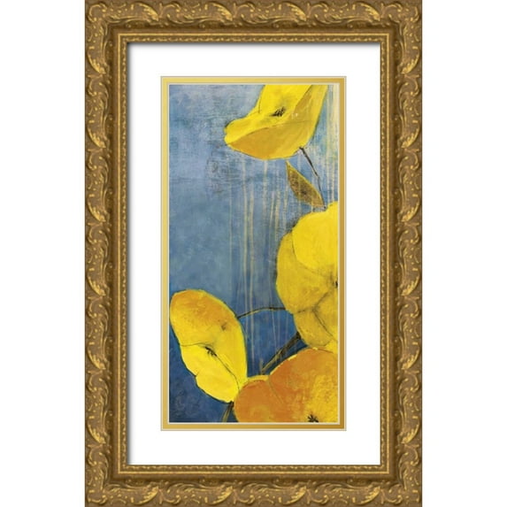 PI Studio 9x14 Gold Ornate Wood Framed with Double Matting Museum Art Print Titled - Sunshine II