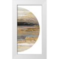 thumbnail image 1 of PI Studio 9x14 White Modern Wood Framed Museum Art Print Titled - Crescent I, 1 of 4