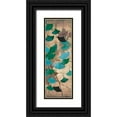 thumbnail image 1 of PI Studio 9x18 Black Ornate Wood Framed with Double Matting Museum Art Print Titled - Azure Branch I, 1 of 4