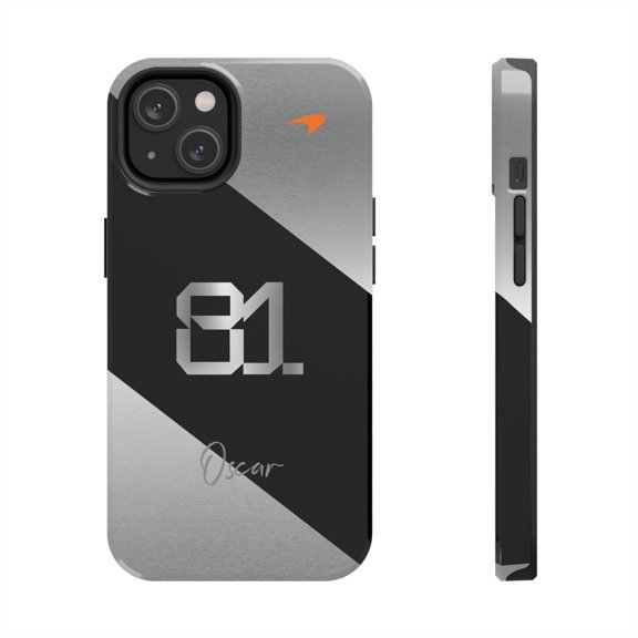 PIA OP81 Papaya Formula Racing Chrome finish Phone Case - iPhone 14
