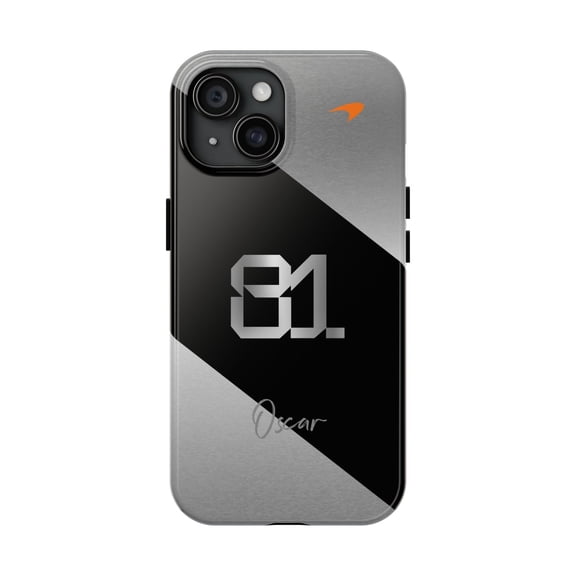 PIA OP81 Papaya Formula Racing Chrome finish Phone Case - iPhone 15