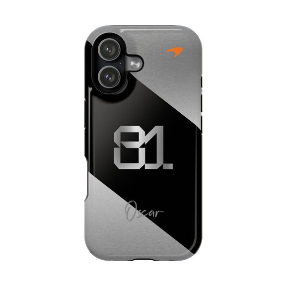 PIA OP81 Papaya Formula Racing Chrome finish Phone Case - iPhone 17