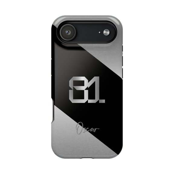 PIA OP81 Papaya Formula Racing Chrome finish Phone Case - iPhone 17e
