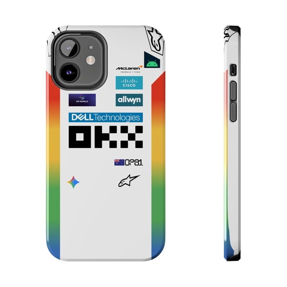 PIA OP81 US GP 2025 race suit Formula racing Tough Phone Case - iPhone 12
