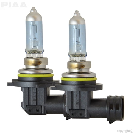PIAA 23-10196 9006/HB4 Xtreme White Hybrid Replacement Bulb; 12V; 51W; 3900K; Twin Pack;