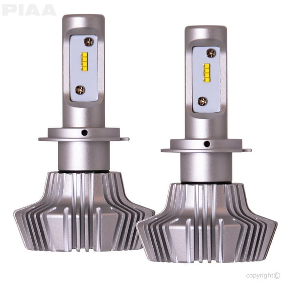 PIAA 26-17307 H7 Platinum LED Replacement Bulb; 25W; 6000K; 4000LM; Twin Pack;
