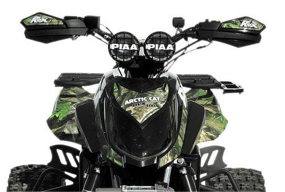 ブラック38 PIAA 74540 Handlebar Lamp Bracket for Arctic Cat DVX 400 Suzuki