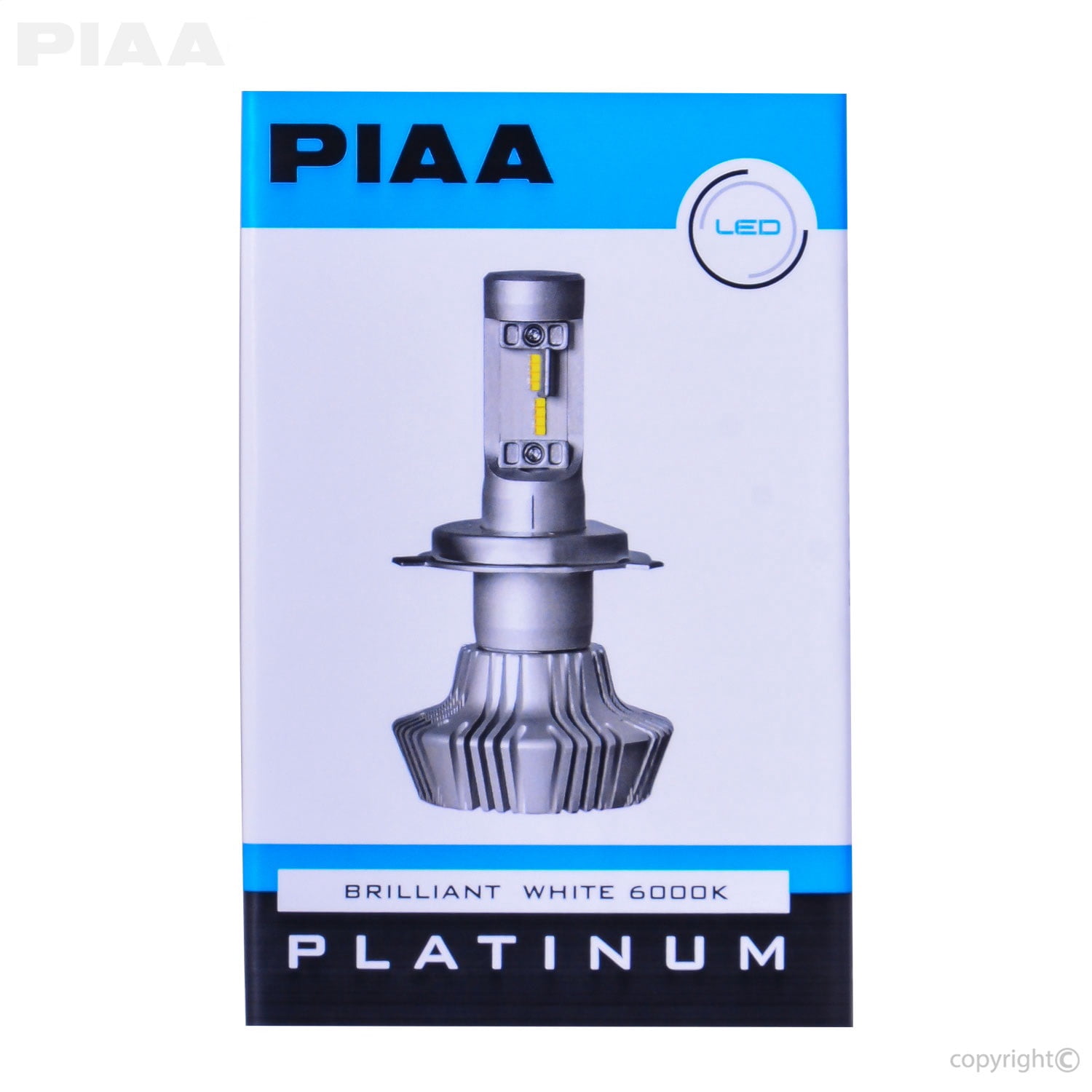 PIAA H4 Platinum LED Bulb Single Pack - Walmart.com
