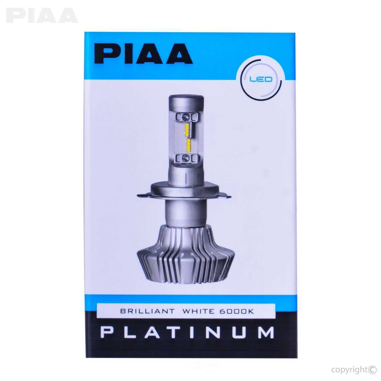 PIAA 16-77304 H4 PLATINUM LED BULB SINGLE