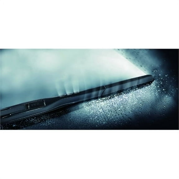 PIAA Standard; Single Hybrid Blade; 18 Inch Length; Black Composite Frame; Black Super Silicone Blade; W/out