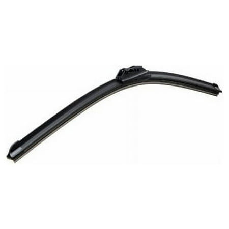 PIAA Windshield Wiper Blade; Si-Tech Silicone; 17 Inch; Single Blade; Without Spoiler; Black; All Season 97043
