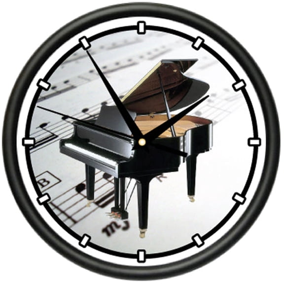 PIANO Wall Clock baby grand player music teacher gift