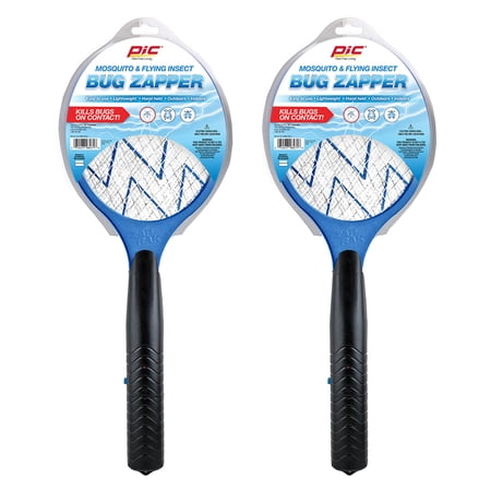 PIC Blue Handheld Electronic Insect Killers, Blue (2 Pack)