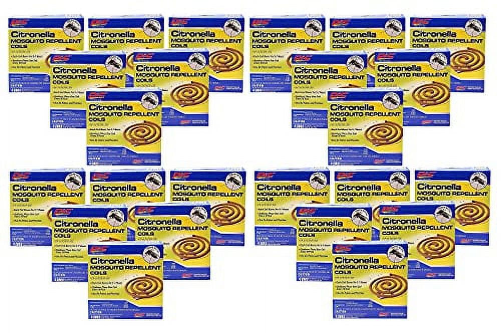 PIC CIT-Coil-4 Citronella Coils (24-Pack, 96 Total)