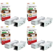 PIC Humane Catch and Release Mouse Traps, 7.5 x 0.75 inches, 2 Count, 4 Pack