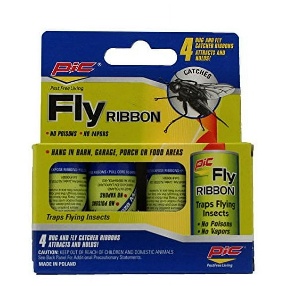 PIC Fly Ribbon Bug & Insect Catcher (Pack of 16)