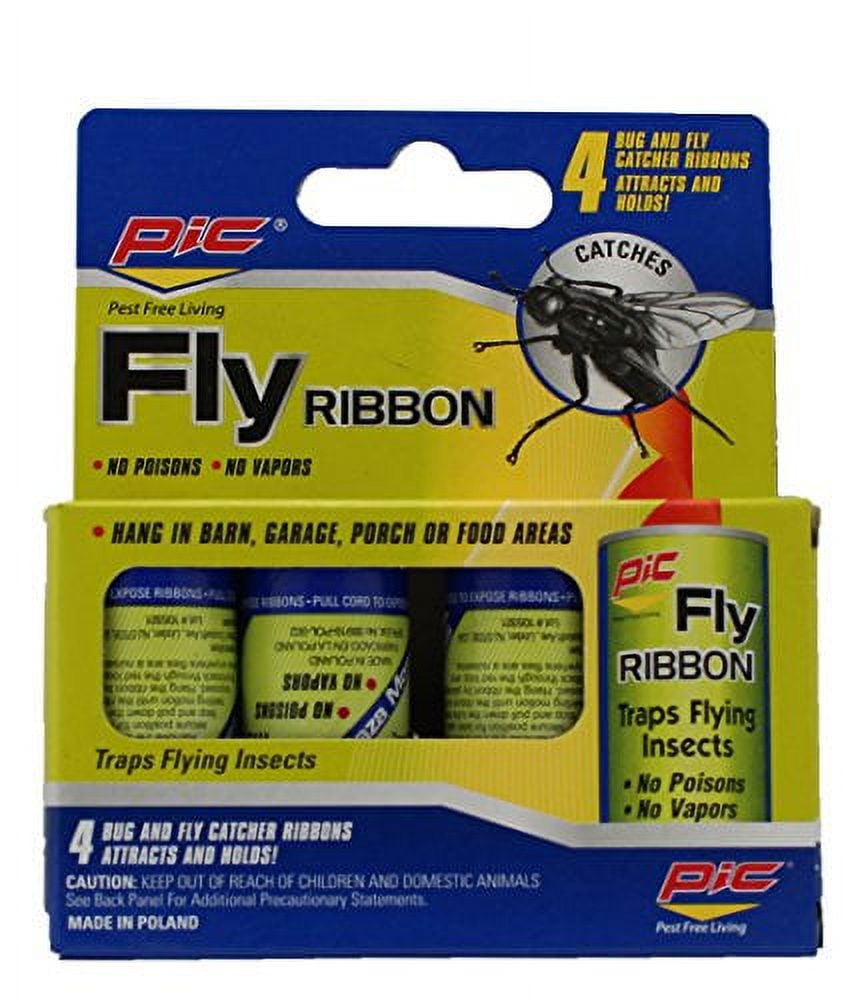 PIC Fly Ribbon Bug & Insect Catcher (Pack of 3) - Walmart.com