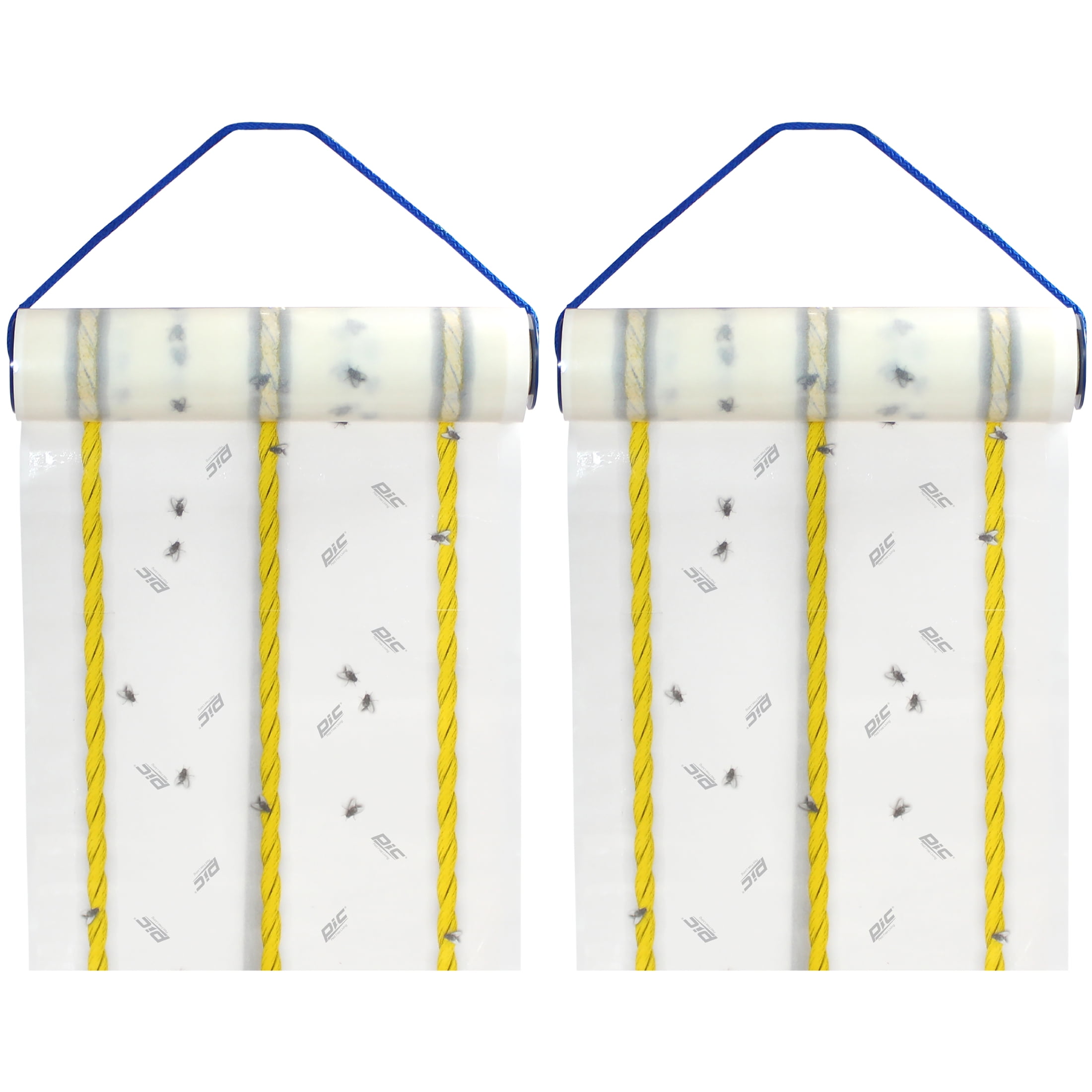 PIC Fly Ribbon XL -2 Pack Fly Traps for Outdoors and Barns, 40FT Roll
