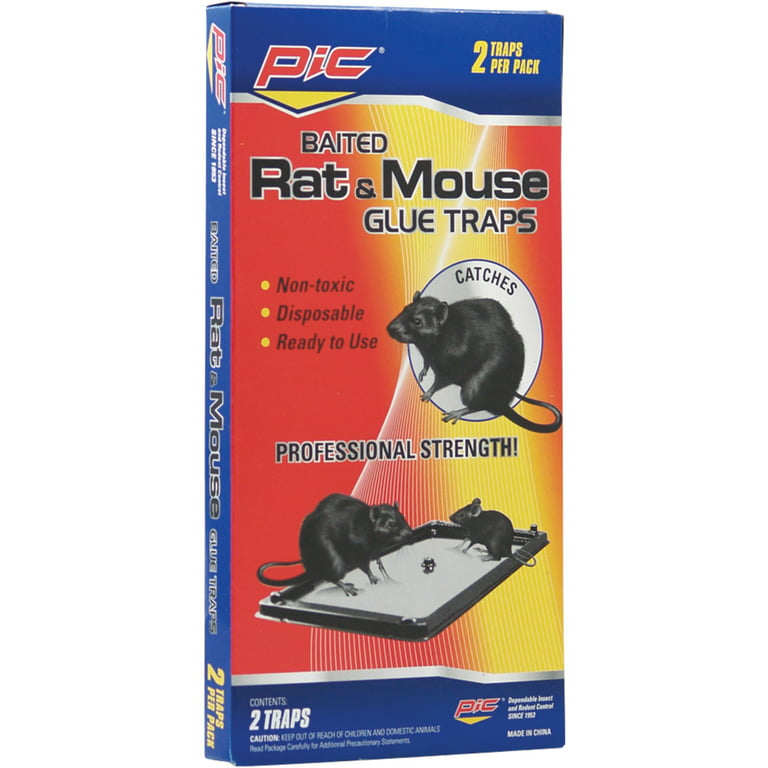 Stick-Em Rat and Mouse Glue Traps - 2 count