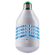 PIC Insect Killer Electric 195-Lumen LED Big Zapper Light with Easy-Clean Catch Tray, White