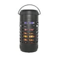 thumbnail image 1 of PIC Portable Insect Killer Lantern, Solar Area Bug Zapper, Kills Flying Insects on Contact, Black, 1 of 9