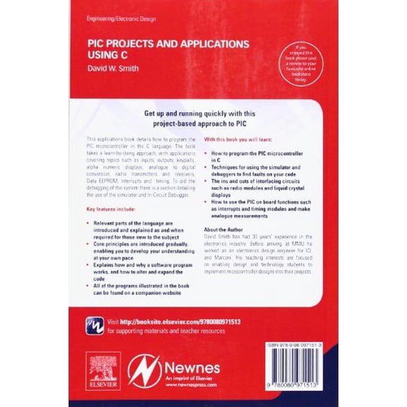 Pre-Owned PIC Projects and Applications using C: A Project-based Approach