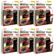 PIC Simple Set Plastic Mouse Traps, 2 Count, 6 Pack - 12 Total Traps