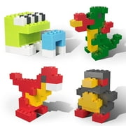 PICASSO-TILES Big 1250-Piece Classic Brick Building Blocks, Brick Compatible