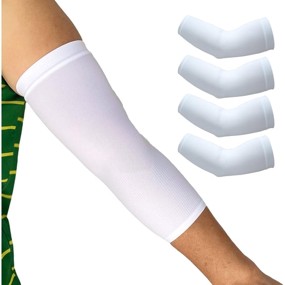 PICC Line Cover (4 PCS) Adult PICC Line Arm Cover Sleeve for Upper Arm Circumference Black -Breathable and Elastic
