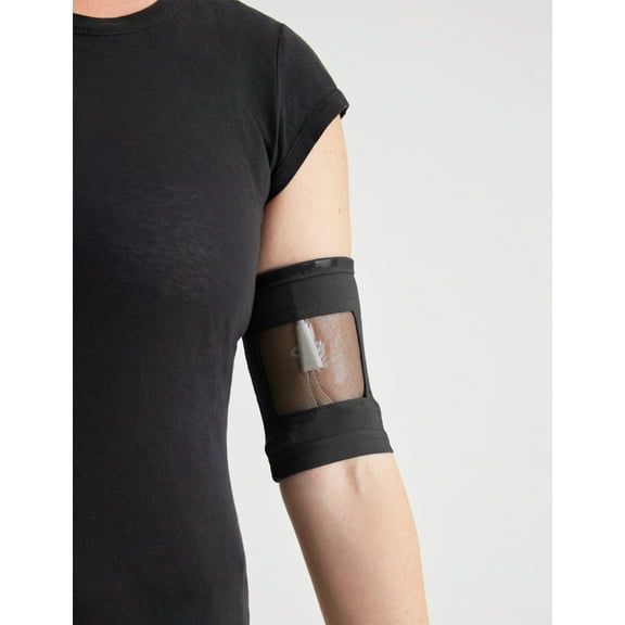 PICC Line Cover - Ultra Grip Non-Slip Silicone Band Mesh Window For Visibility-Care+Wear