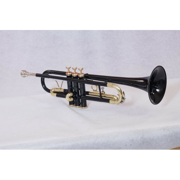 PICCOLO TRUMPET BLACK COLOR Bb & PICOLLO BRASS-78 SALE PERCENTAGE ON