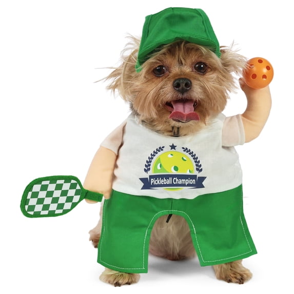 Vibrant Life Halloween Pickleball Player Costume for Dogs and Cats, Multicolor, Extra Small