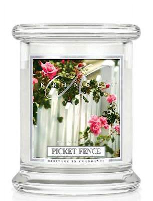 PICKET FENCE Classic 8.5 oz 50 Hour Jar by Kringle Candles